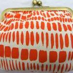 6" Fabby Purse - Oran..