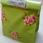 Oilcloth Lunch Bag - Pink ..