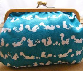6' Fabby Purse - Squirrels 